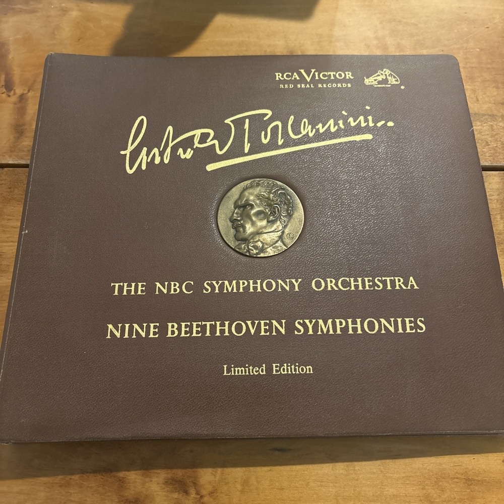 A.‎ Toscanini / NBC Nine Beethoven Symphonies 53 7LP Ltd. Ed. #260 Not Complete